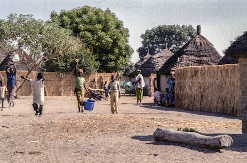 Medical researcher examining blood samples in laboratory